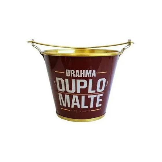 Imagem de Balde de Gelo em Alumínio Duplo Malte 5 Lts C Abridor Ambev