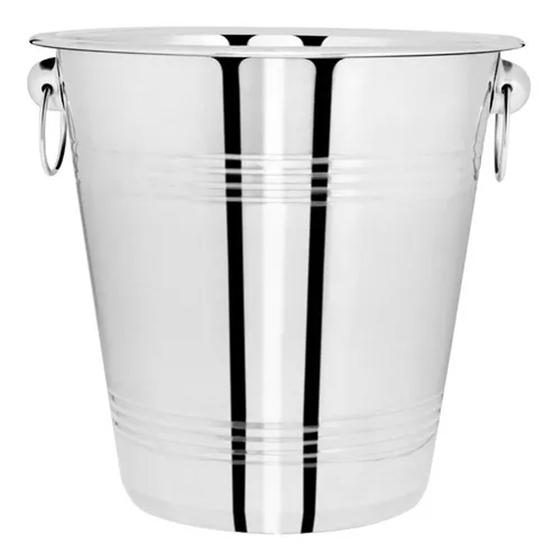 Imagem de Balde De Gelo Inox 4 Litros Para Drink Bebidas