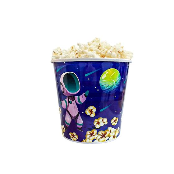 Imagem de Balde de Pipoca 3L Temático Infantil Desenhos Preferidos das Crianças