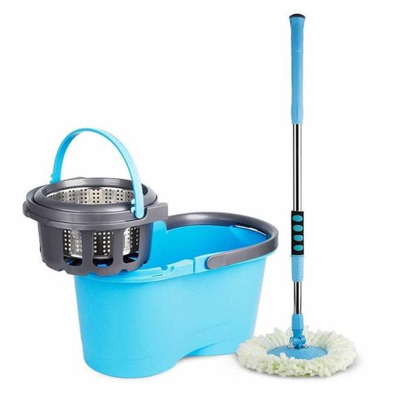 Balde Esfregao Mop 360 Perfect Pro Cabo 1,60 Com 3 Refis Menor preço em Balde Esfregao Mop 360 Perfect Pro Cabo 1,60 Com 3 Refis