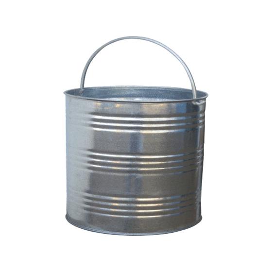 Imagem de Balde Galvanizado Multiuso com Alça Nº 12 - 16 Lts