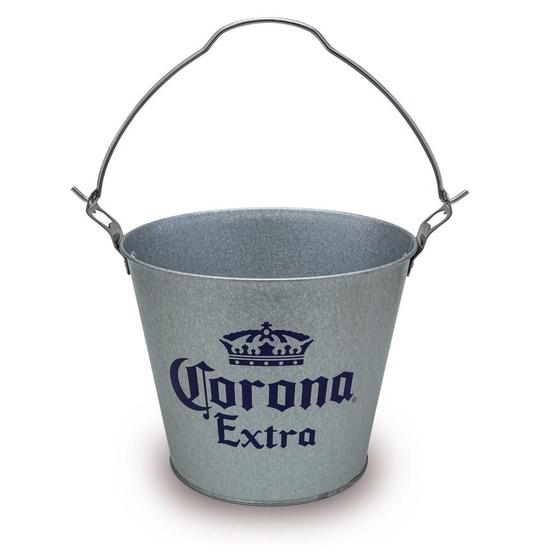 Imagem de Balde Gelo Cerveja Corona Extra Lite 6l Original Zinco