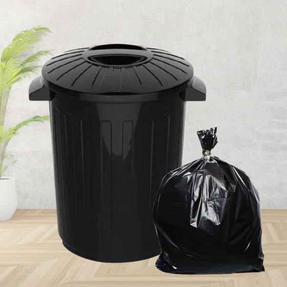 Balde Lixo Grande Cesto Lixeira 30 Litros Multiuso Menor preço em Balde Lixo Grande Cesto Lixeira 30 Litros Multiuso