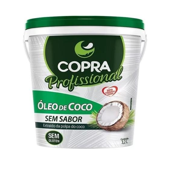 Imagem de Balde Oleo de Coco Sem Sabor 3,2l Copra