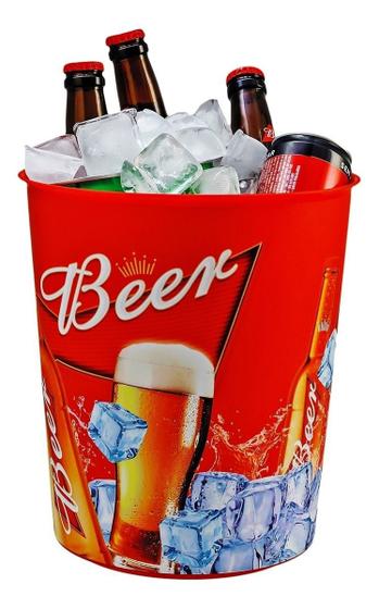 Imagem de Balde Para Cerveja Gelo Bebidas 7 Litros Budweiser