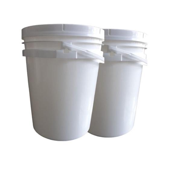 Balde para condimentos 20L Alça Plástica com tampa Menor preço em Balde para condimentos 20L Alça Plástica com tampa
