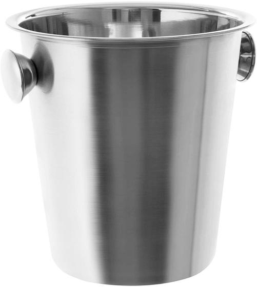 Imagem de Balde Para Gelo 4,5 Litros 21cm Em Aço Inox Mimo Style