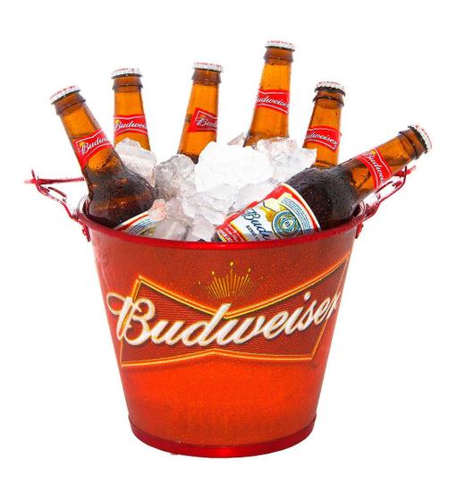 Imagem de Balde para gelo Budweiser