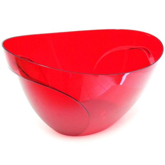 Balde para Gelo Champanheira 12 Litros Vermelho Neon com Lateral Translúcida Infinity Menor preço em Balde para Gelo Champanheira 12 Litros Vermelho Neon com Lateral Translúcida Infinity
