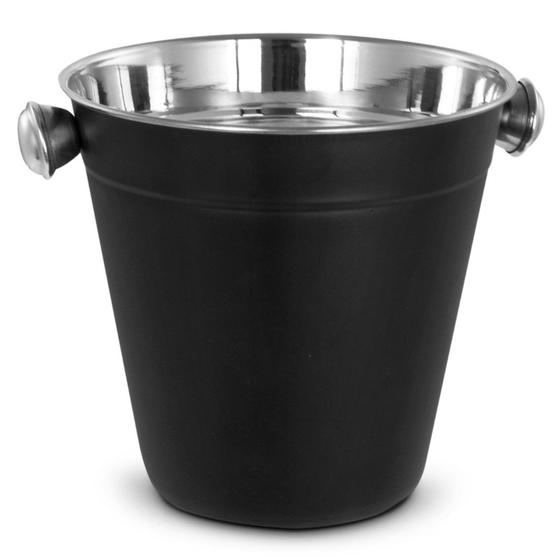 Imagem de Balde para Gelo Térmico Mimo Style 1,2 Litros em Aço Inox