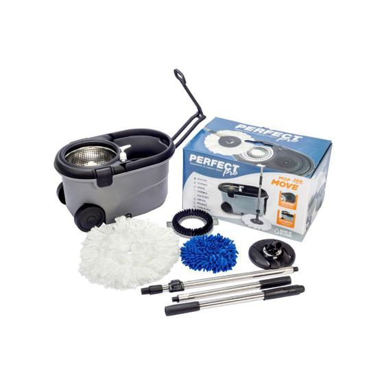 Balde Perfect Mop Move 360 C/ Rodas Condor Mop Magazine Luiza