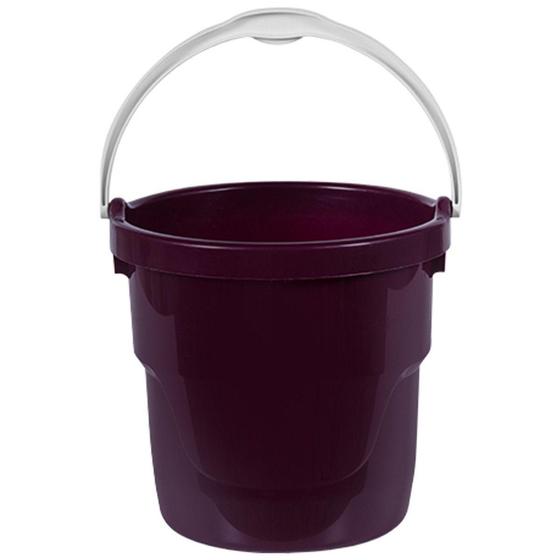 Imagem de Balde Plástico com Alça 12L Uva Astra BP12-UVA-BR