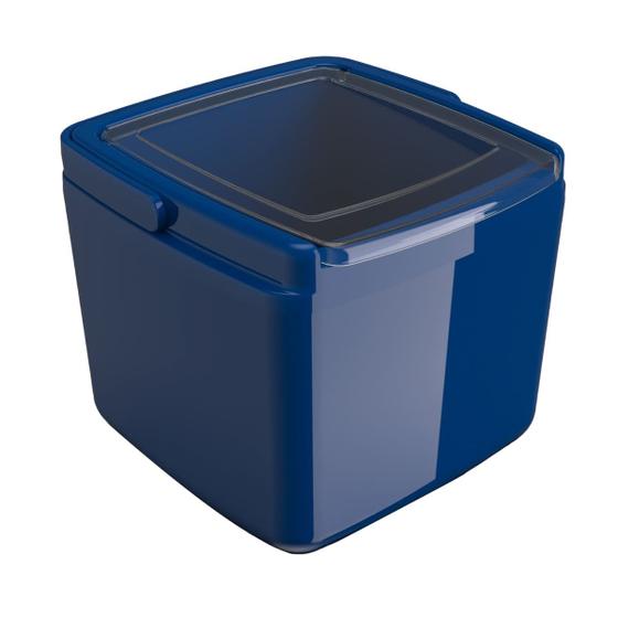 Imagem de Balde Porta Gelo Térmico Cooler Alaska 1L Individual Com Alça E Tampa