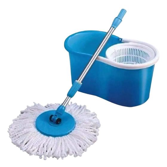Imagem de Balde Spin Mop 360 Com Esfregão  - 123 Clean