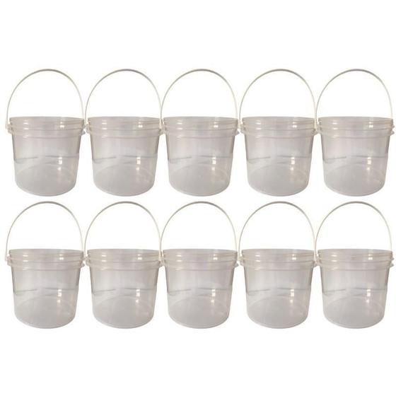 Imagem de Balde Transp 2.2L Alça Plast P Sopa 10 Pçs