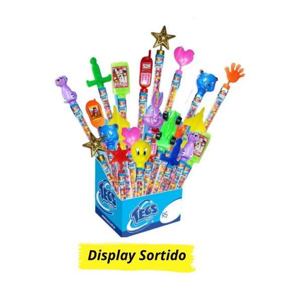 Imagem de Balinhas Coloridas com Brinquedos Kit com 30 Tutti Frutti