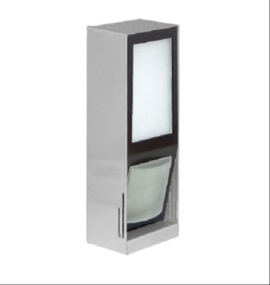 Imagem de Balizador 1 Lamp. G9 Branco Com Preto Bl2106v/l - Hansa