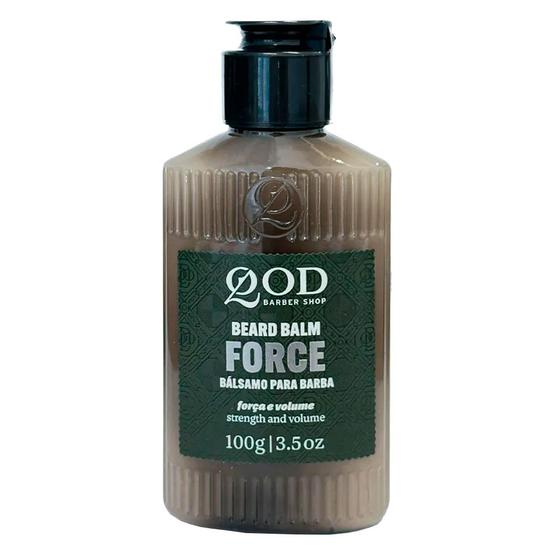 Imagem de Balm Fortalecedor para Barba Bálsamo Beard Force Anti Frizz 100g QOD Barber Shop QBS