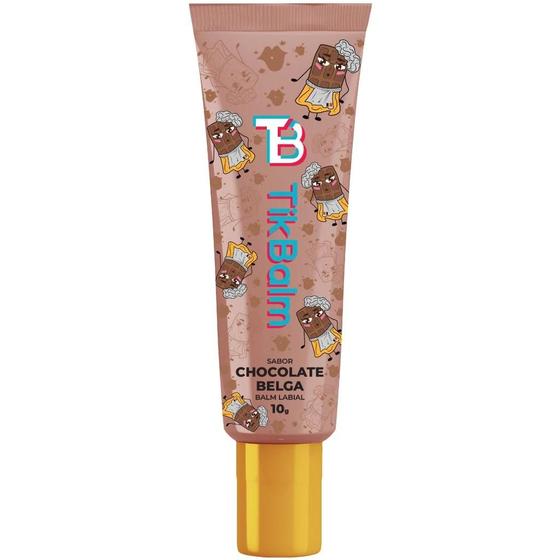 Imagem de Balm Labial Tik Balm Sabor Chocolate Belga 10g