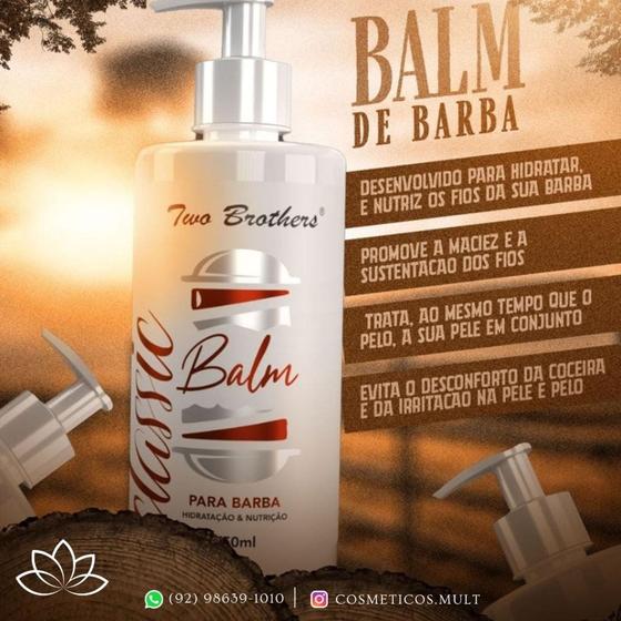 Imagem de Balm para barba hidratação e nutrição - 250 ml