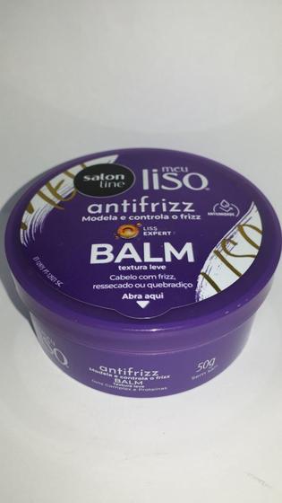 Imagem de Balm textura leve antifrizz - Salon Line Meu liso - 50g