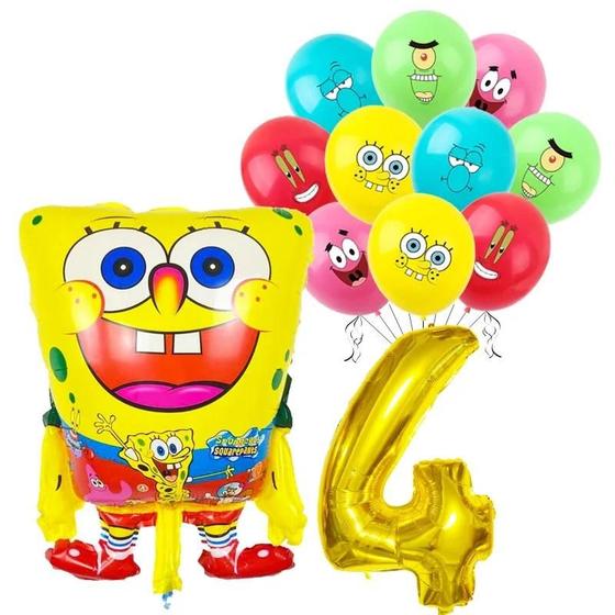 Balões de Alumínio Bob Esponja e Patrick - Kit para Festa Infantil Menor preço em Balões de Alumínio Bob Esponja e Patrick - Kit para Festa Infantil
