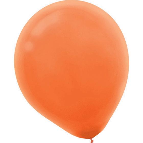 Imagem de Balões de Látex Laranja Amscan - Pacote com 50 Unidades