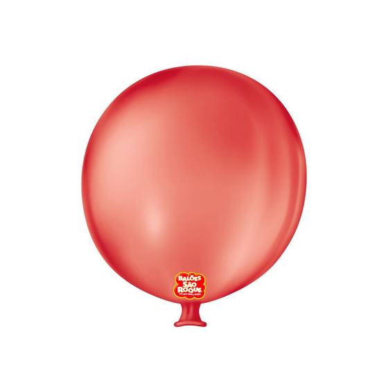 Imagem de Balões São Roque Vermelho Quente 3 pés Pc 01 Unidade 153114