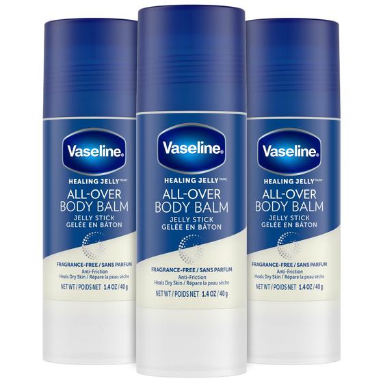 Imagem de Bálsamo Corporal Vaseline Jelly Stick - Travel Size 40ml (Pacote com 3)
