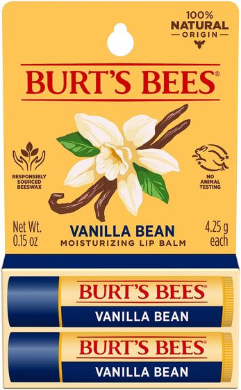 Imagem de Bálsamo Labial Burt's Bees Vanilla Bean - Hidratante 4,25ml (2 Unidades)