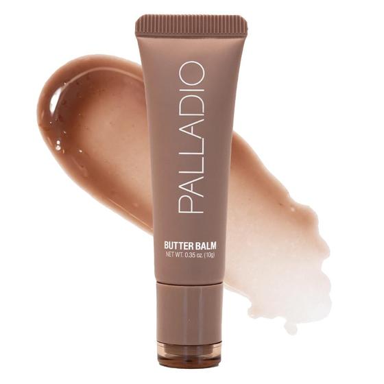 Imagem de Bálsamo labial Palladio Butter Balm Hidratante com Tonalidade Transparente de Caramelo