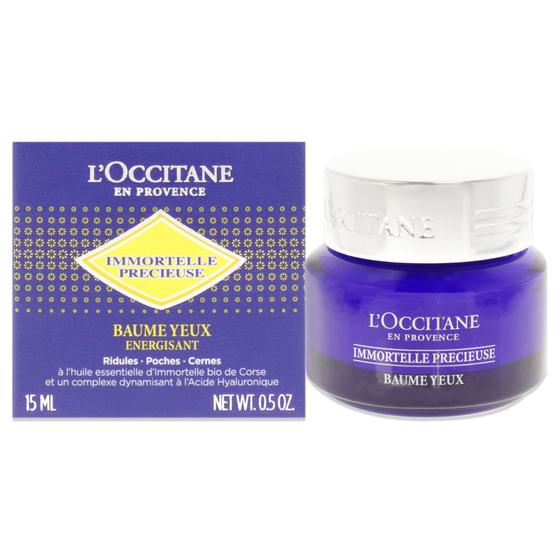 Imagem de Bálsamo para os olhos Loccitane Immortelle 15mL - Produto de beleza de alta qualidade