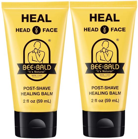 Imagem de Bálsamo Pós-Barba Bee Bald HEAL - 60ml (Kit com 2)