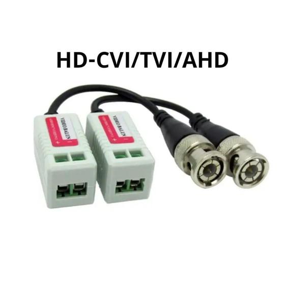 Imagem de Balun Passivo CFTV Conversor AHD TVI CVI - IT-BLUE