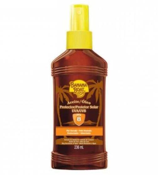 Banana Boat Bronzeador Oleo Fps 8 236Ml Menor preço em Banana Boat Bronzeador Oleo Fps 8 236Ml