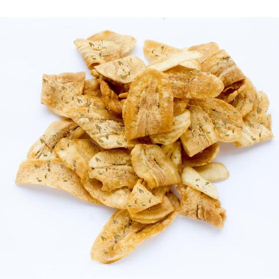 Imagem de Banana chips com orégano e crocrante