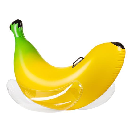 Imagem de Banana inflável Pool Float Vaygway Ride-on para 1-2 pessoas