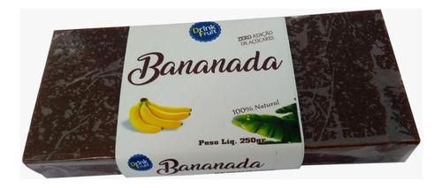 Imagem de Bananada 100% Natural 250g Drink Fruit Zero Açúcar S/ Glútem