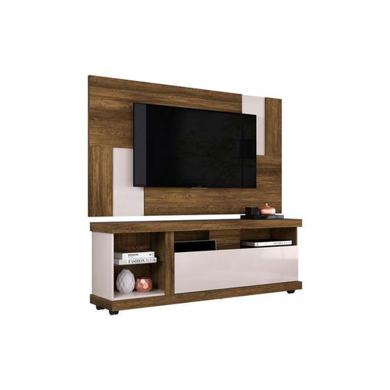 Bancada com Painel Ilhabela para Tv até 55 Polegadas Colibri Móveis ...