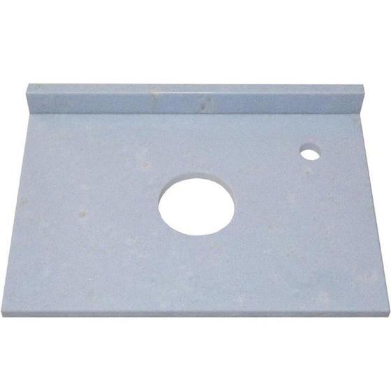 Bancada de Mármore para Banheiro sem Cuba Light 60x44cm Branca Menor preço em Bancada de Mármore para Banheiro sem Cuba Light 60x44cm Branca