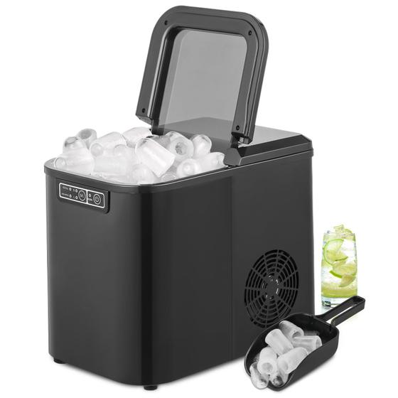 Imagem de Bancada Ice Maker Magshion 9 cubos 26kg/24h preta