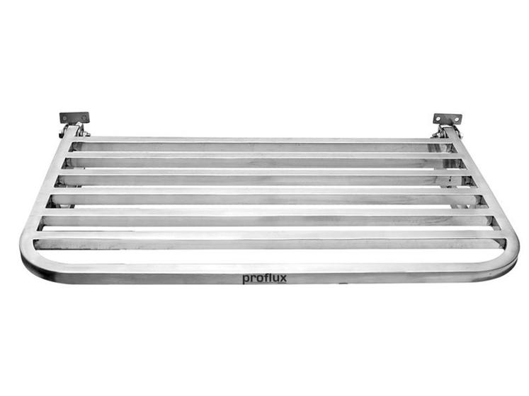 Imagem de Banco Articulado PNE P/ Banho em Inox 45x70cm NBR 9050 Proflux