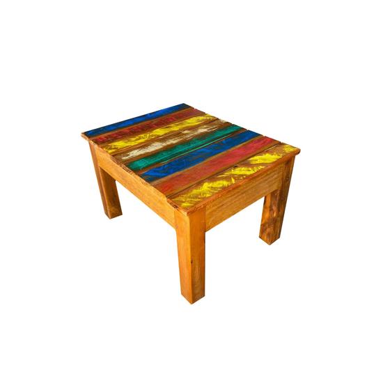 Banco banqueta de madeira demolição decorativo banquinho decoração colorido cozinha quarto jardim Menor preço em Banco banqueta de madeira demolição decorativo banquinho decoração colorido cozinha quarto jardim