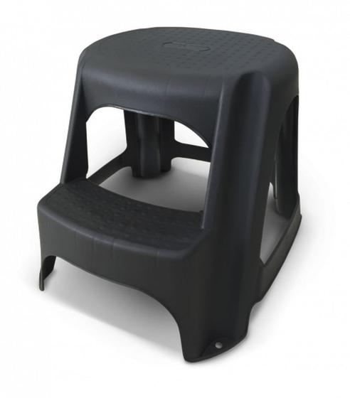 Banco Banqueta Escada Step Multiuso Plástico 2 Degraus Preto é ruim? Banco Banqueta Escada Step Multiuso Plástico 2 Degraus Preto é boa?