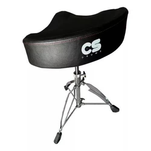 Imagem de Banco custom sound bateria selim com rosca csdb02