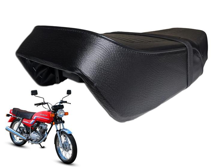 Imagem de Banco Selin Completo Honda Cg 125 1983 1984 1985 Confortavel