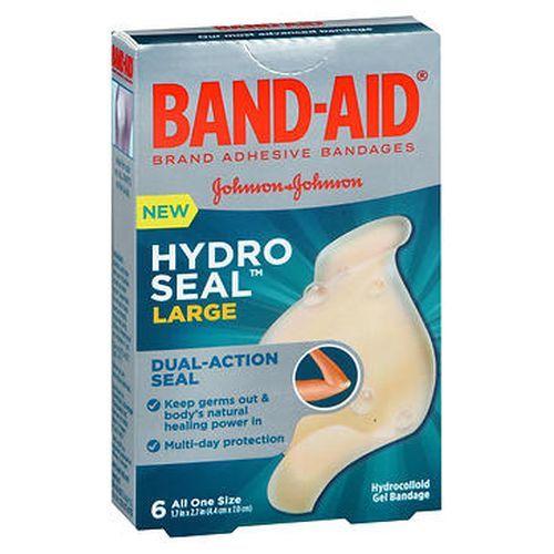 Imagem de Band-Aid Hydro Seal Hydro Seal Gel Bandagens grandes 6 cada por Band-Aid (pacote com 2)