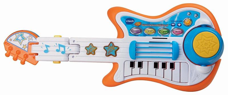 Imagem de Banda de guitarra musical Toy Guitar VTech Strum e Jam Kidi