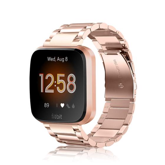 Imagem de Banda de Metal para Fitbit Versa 2, Versa e Versa Lite