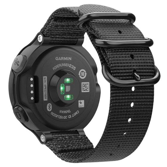 Imagem de Banda de nylon esportiva compatível com Garmin Forerunner 235 - Confortável e Durável